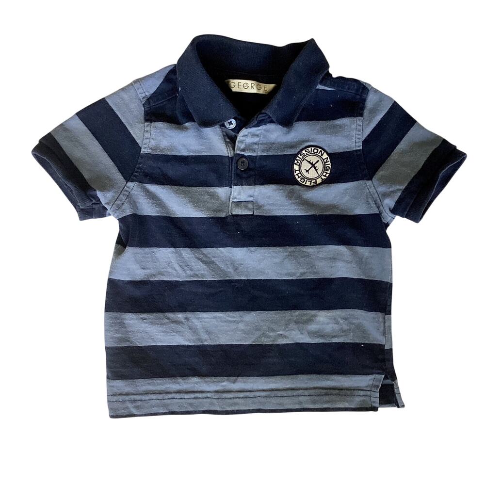 George Striped Polo Shirt